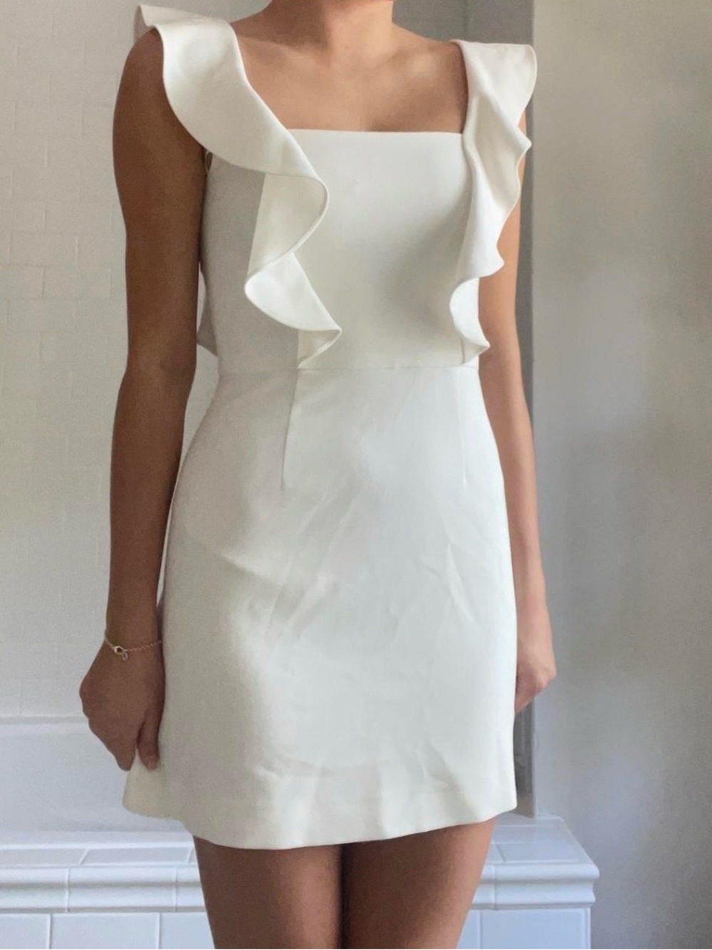FRENCH CONNECTION WHITE DRESS SIZE 4